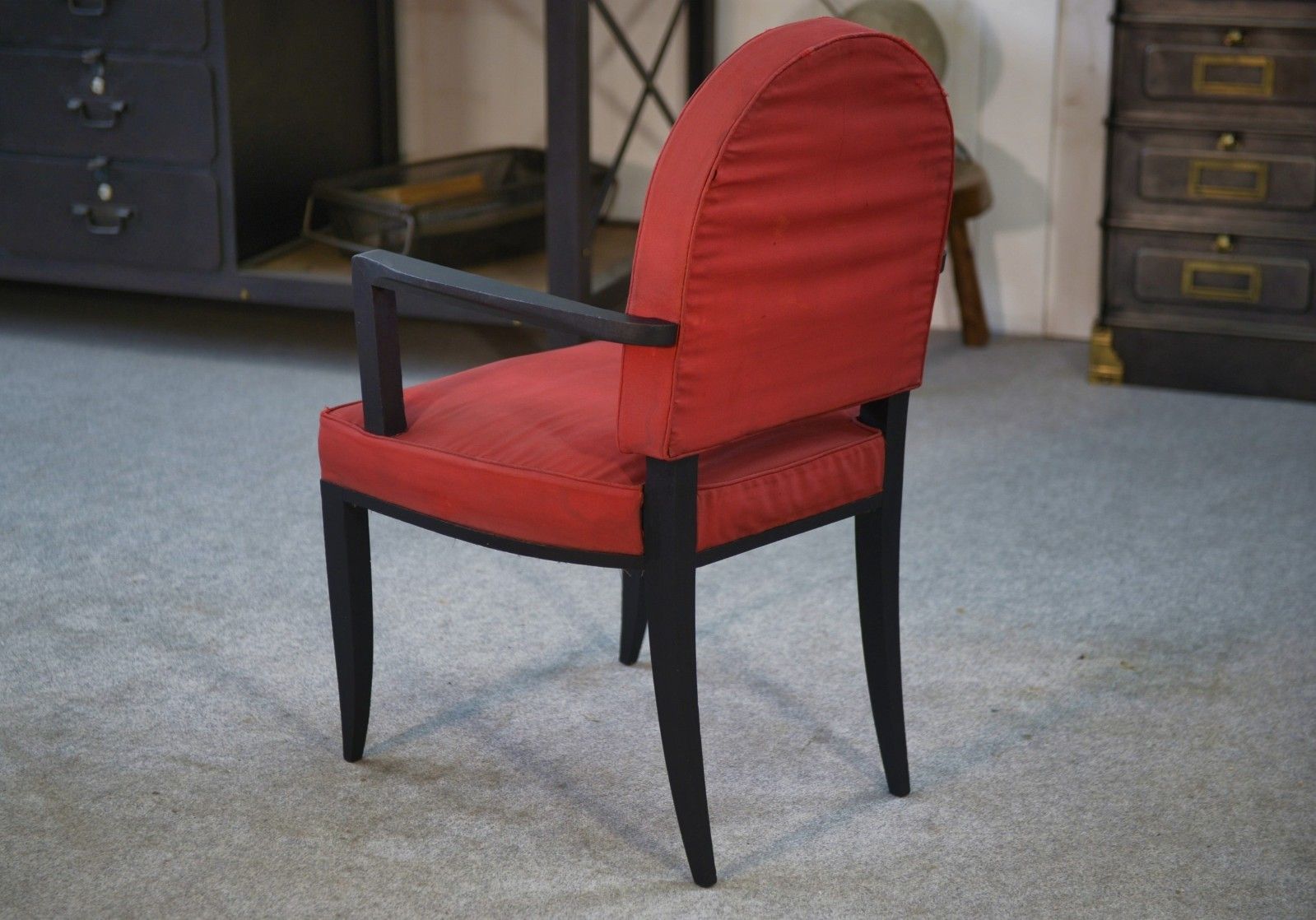 Bridge Armchair By Jean Pascaud 1940's photo for sale