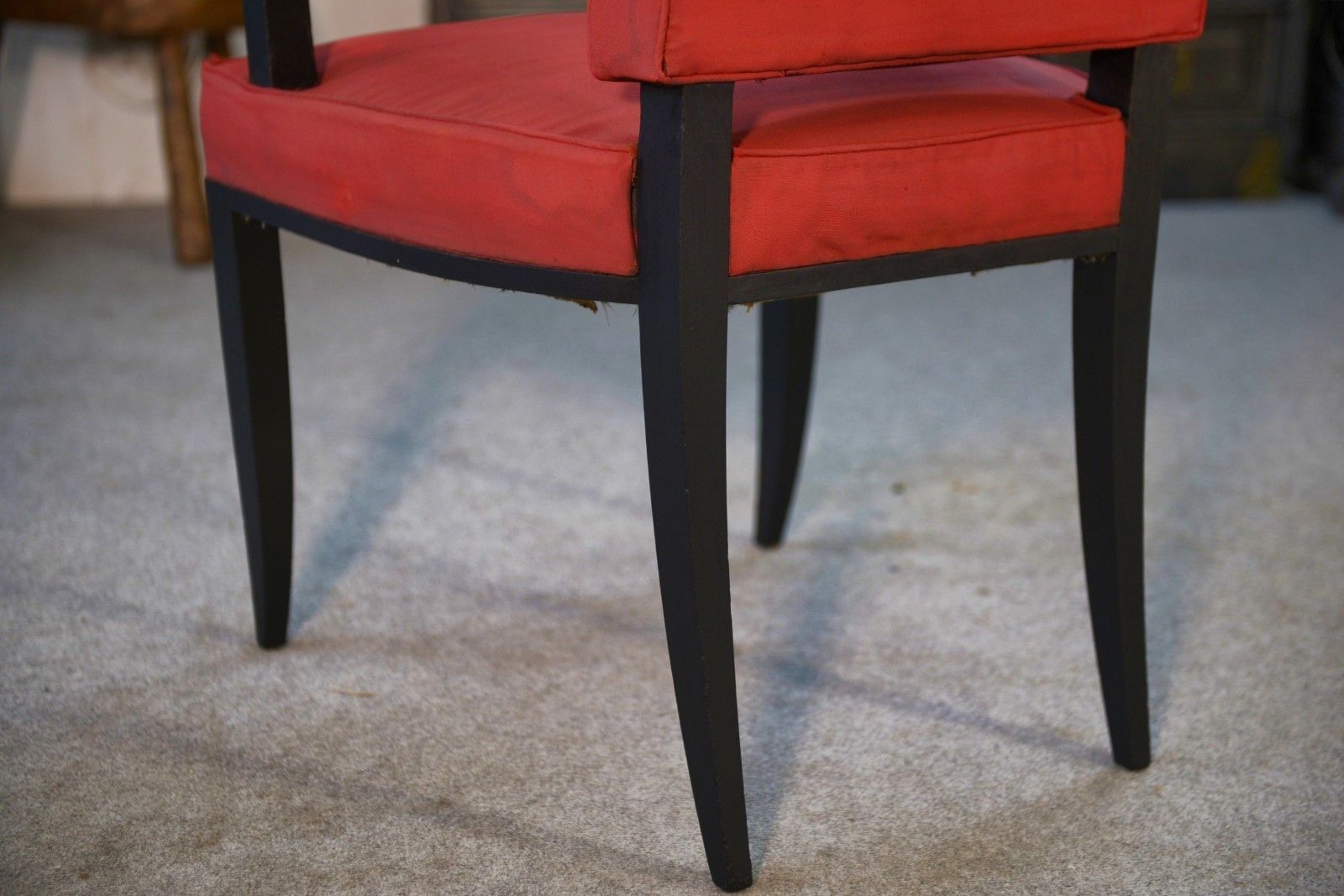 8827.0 Bridge Armchair By Jean Pascaud 1940's photo