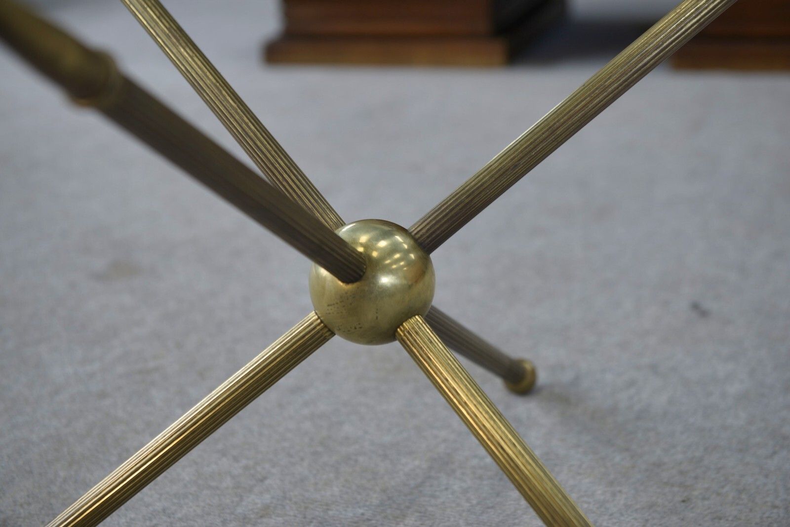 Coffee Table In Taste Of Maison Jansen 1970's photo for sale