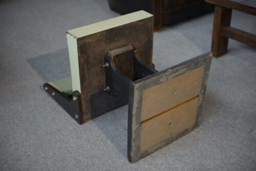Antique 1960's Minimalist Modernist Design Chair photo vintage