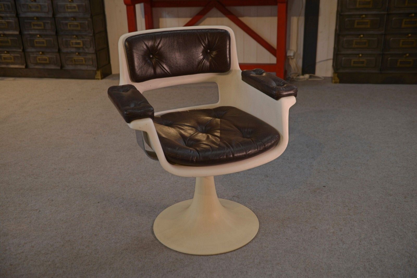 Design Armchair By Albert Jacob For Grosfillex 1970's