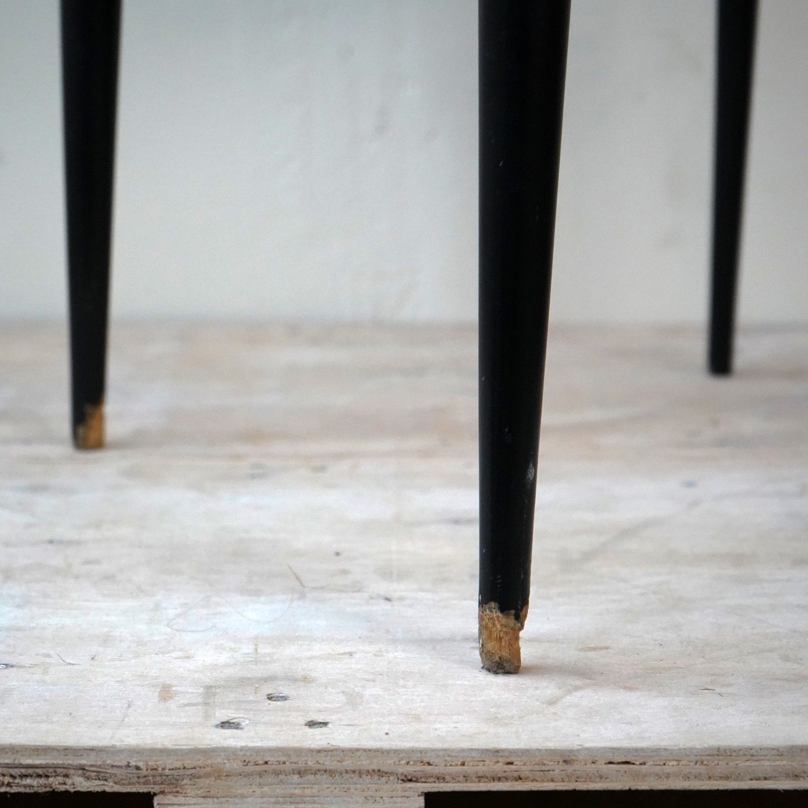 200.0 Set Of Six Model "689" High Back Beech Chairs For Ligne Roset, France 1960s photo