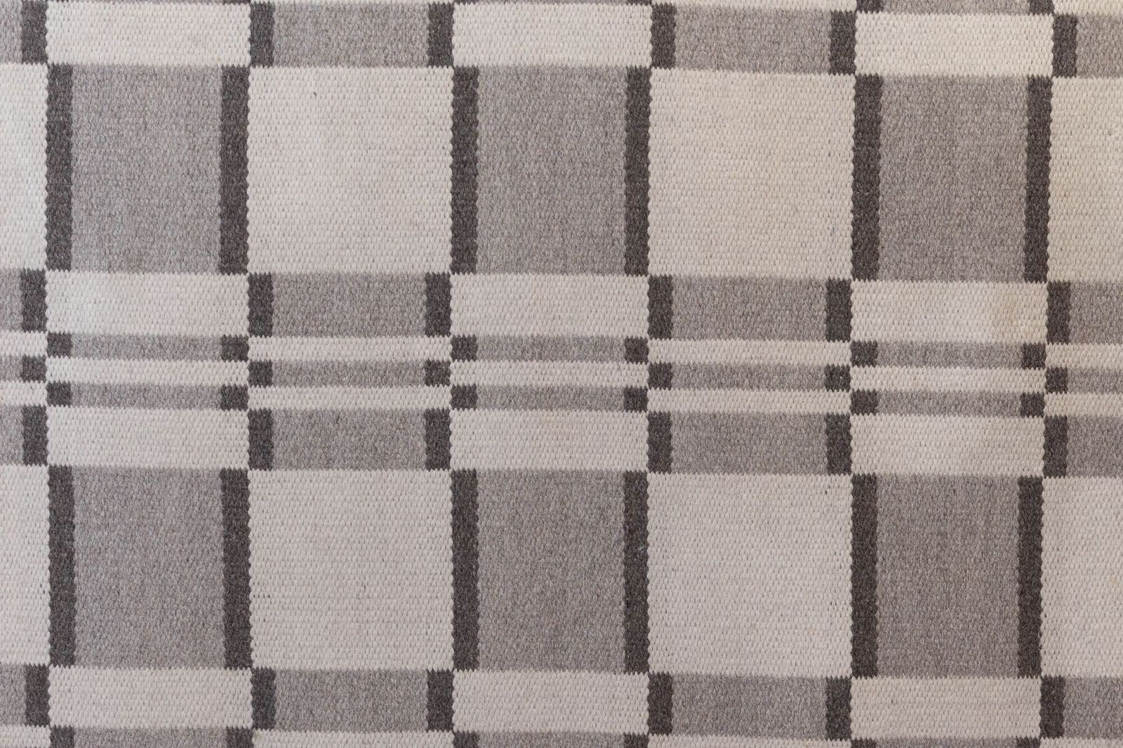 Large Chequered Swedish Kilim photo for sale
