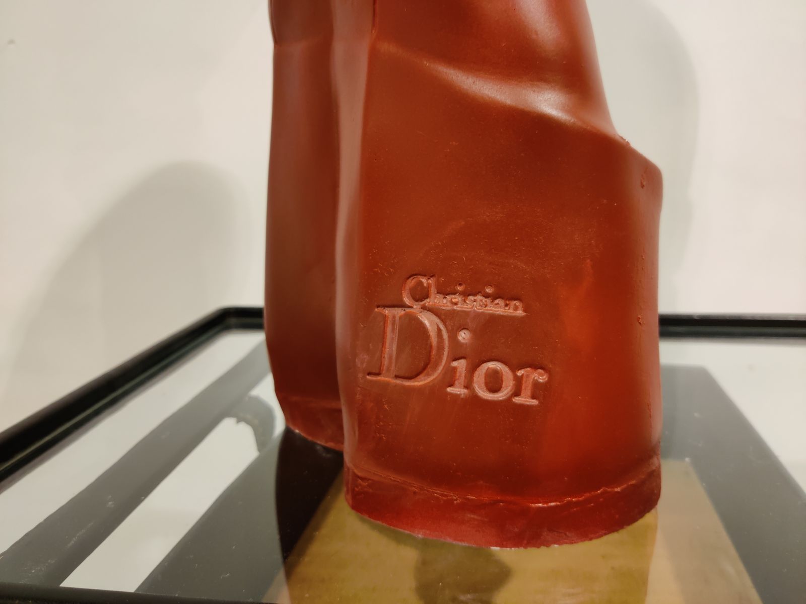 Vintage French Christian Dior Advertising Statue, 1960s photo 410.0