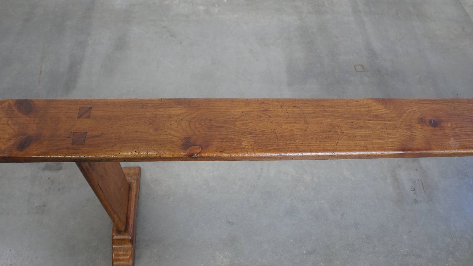 Stylish Antique French Hall Bench/Bench For The Dining Table With A Timeless Look photo vinterior