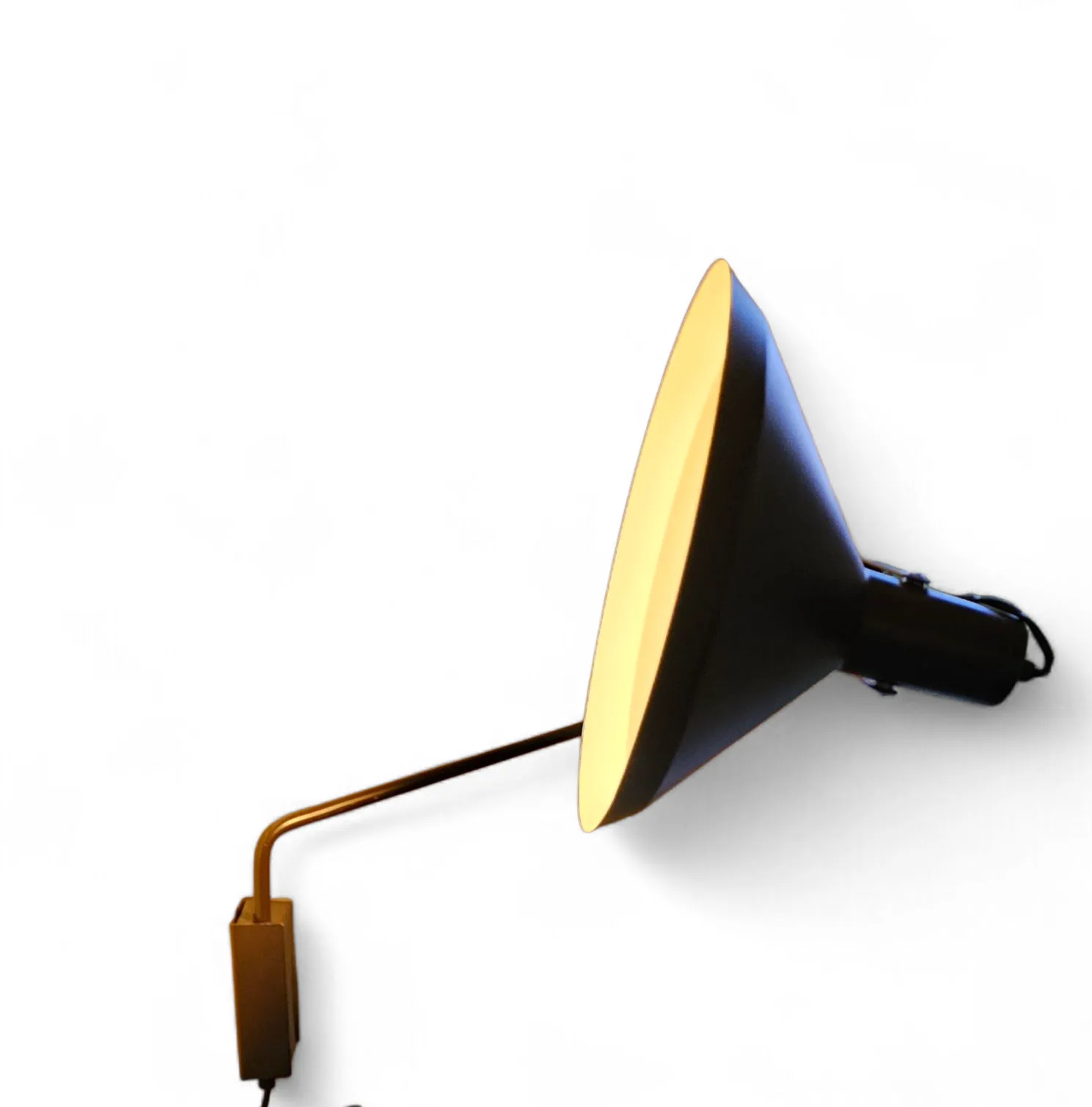 Articulating Metal Wall Light / Paperclip Lamp / Hoogervorst For Anvia / Large Edition / 1970s photo furniture