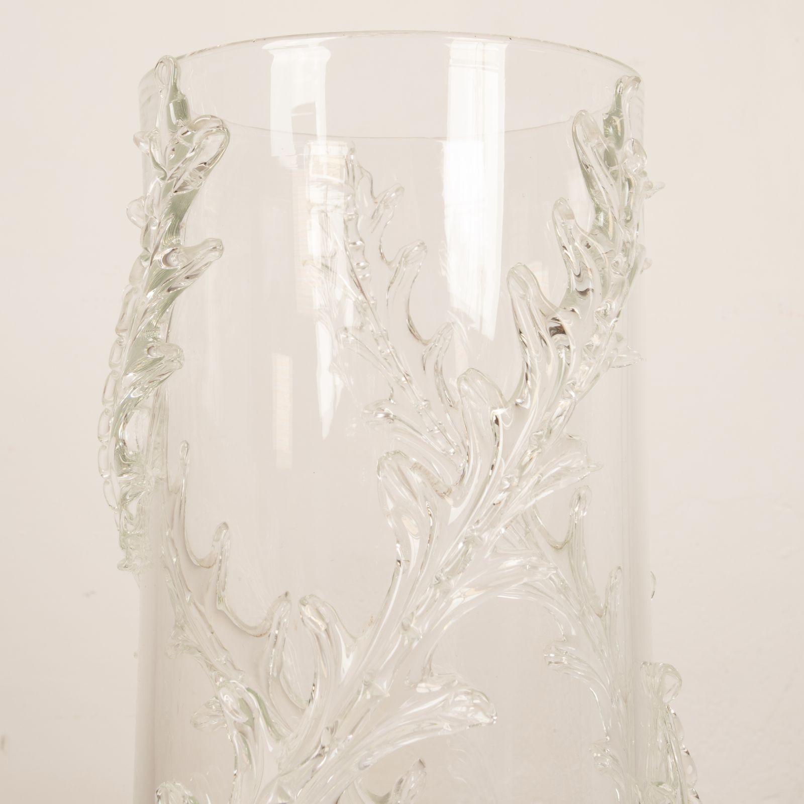 Home Decor Rare Monumental Piumato Vase By Barovier E Toso From The 1940s photo