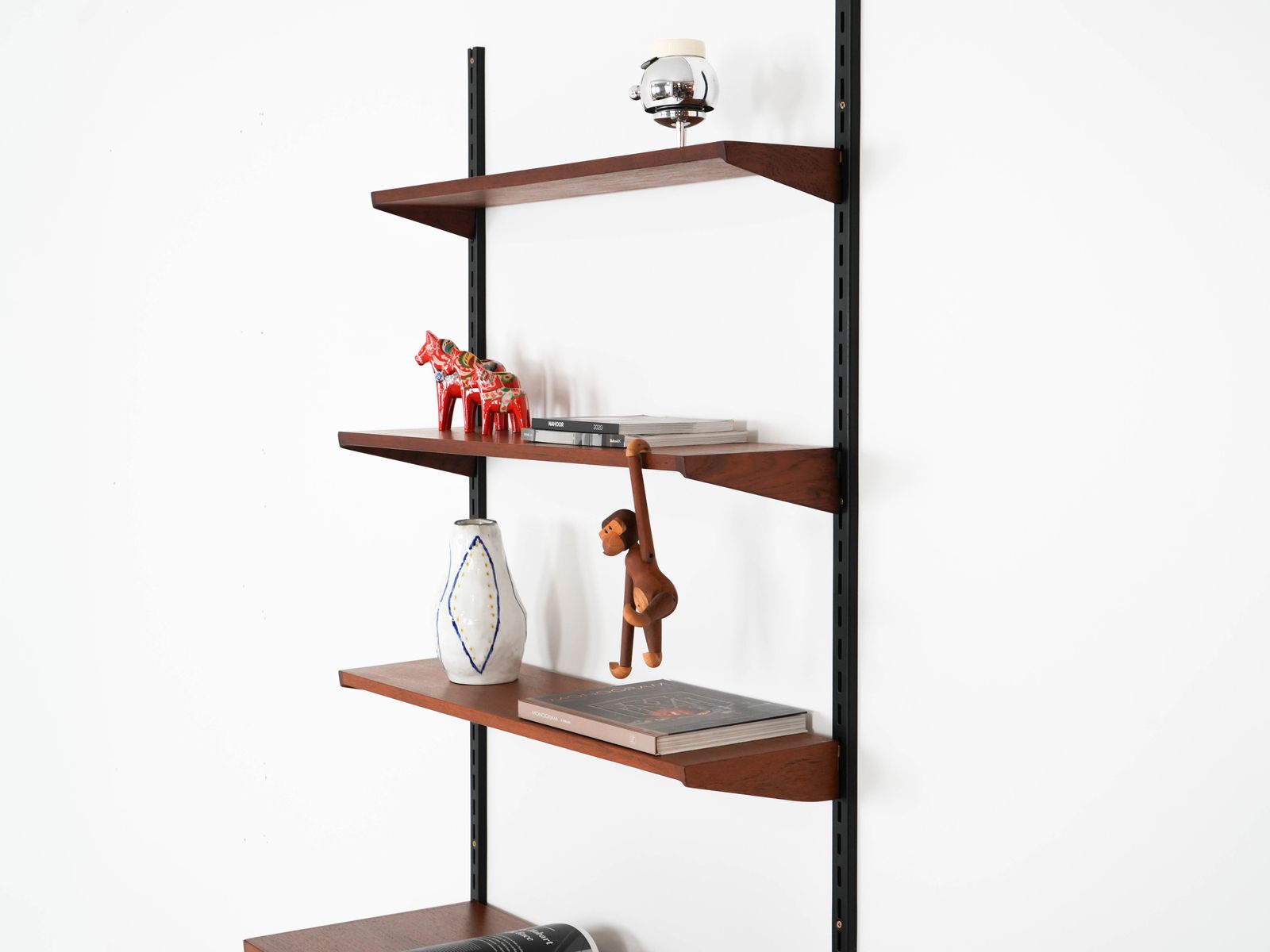 Teak Modular Shelving Unit, Danish Design, 1960s, Designer: Kai Kristiansen, Manufacturer: Fm Møbler photo vinterior