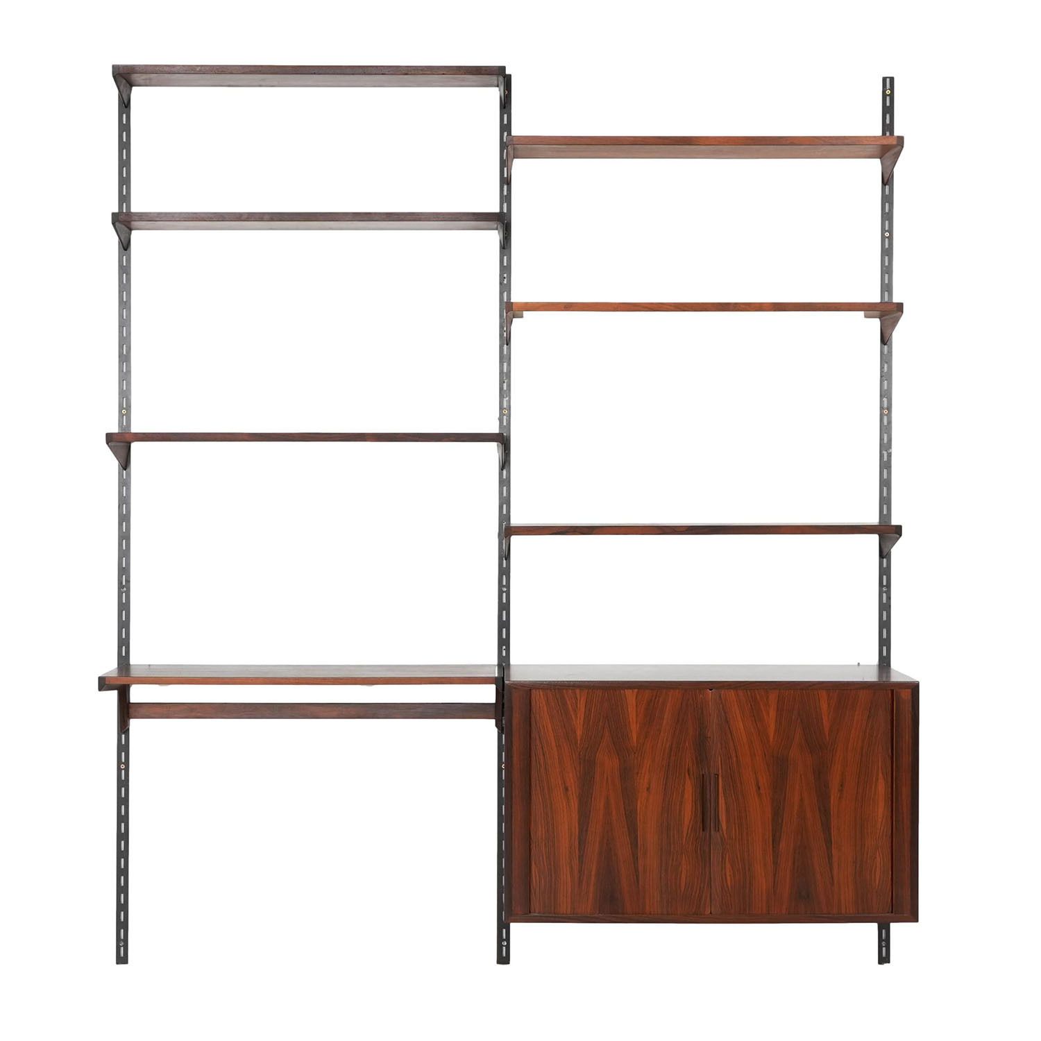 Vintage Shelving Unit, Danish Design, 1960s, Designer: Kai Kristiansen, Manufacturer: Fm Møbler