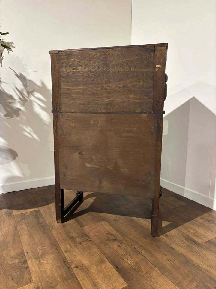 photo for sale Early 20th Century Small Oak Court Cupboard