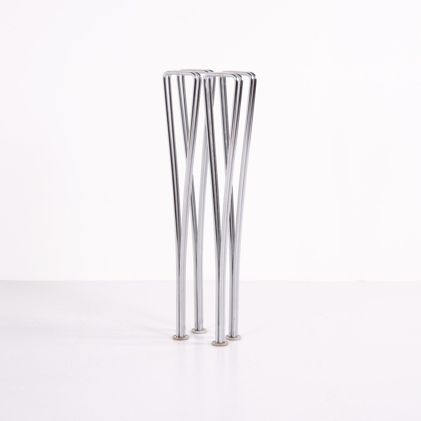 Set Of Original Fritz Hansen Table Legs   Fits Superellipse Dining Tables   Piet Hein & Bruno Mathsson photo furniture