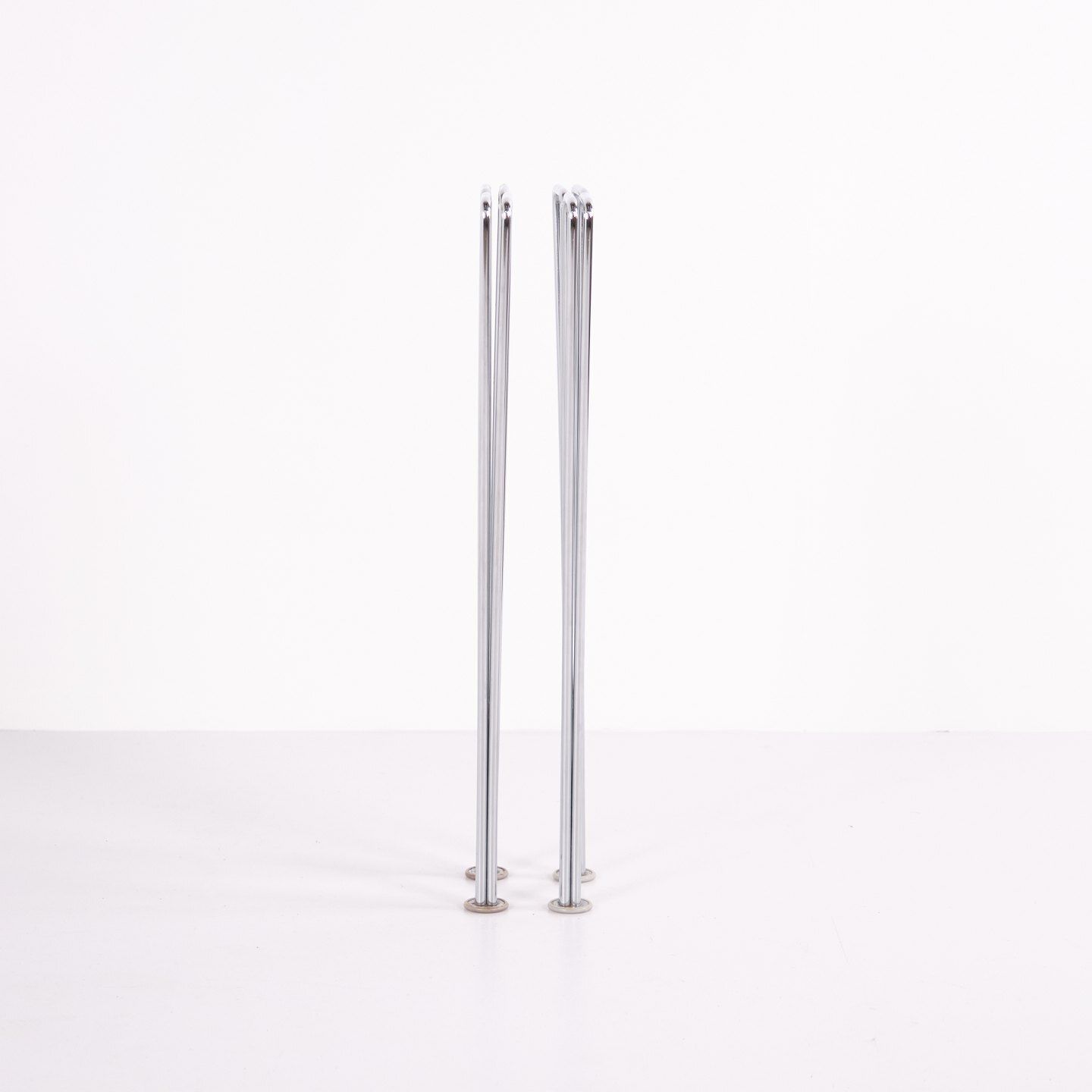 Set Of Original Fritz Hansen Table Legs   Fits Superellipse Dining Tables   Piet Hein & Bruno Mathsson photo for sale