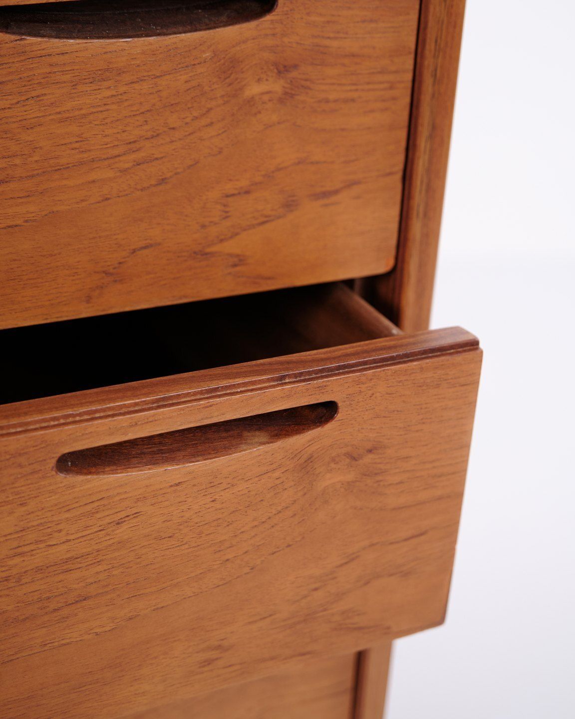 photo for sale Chest Of Drawers   4 Drawers   Teak Wood   Ib Kofod Larsen   Brande Furniture Factory   1950s