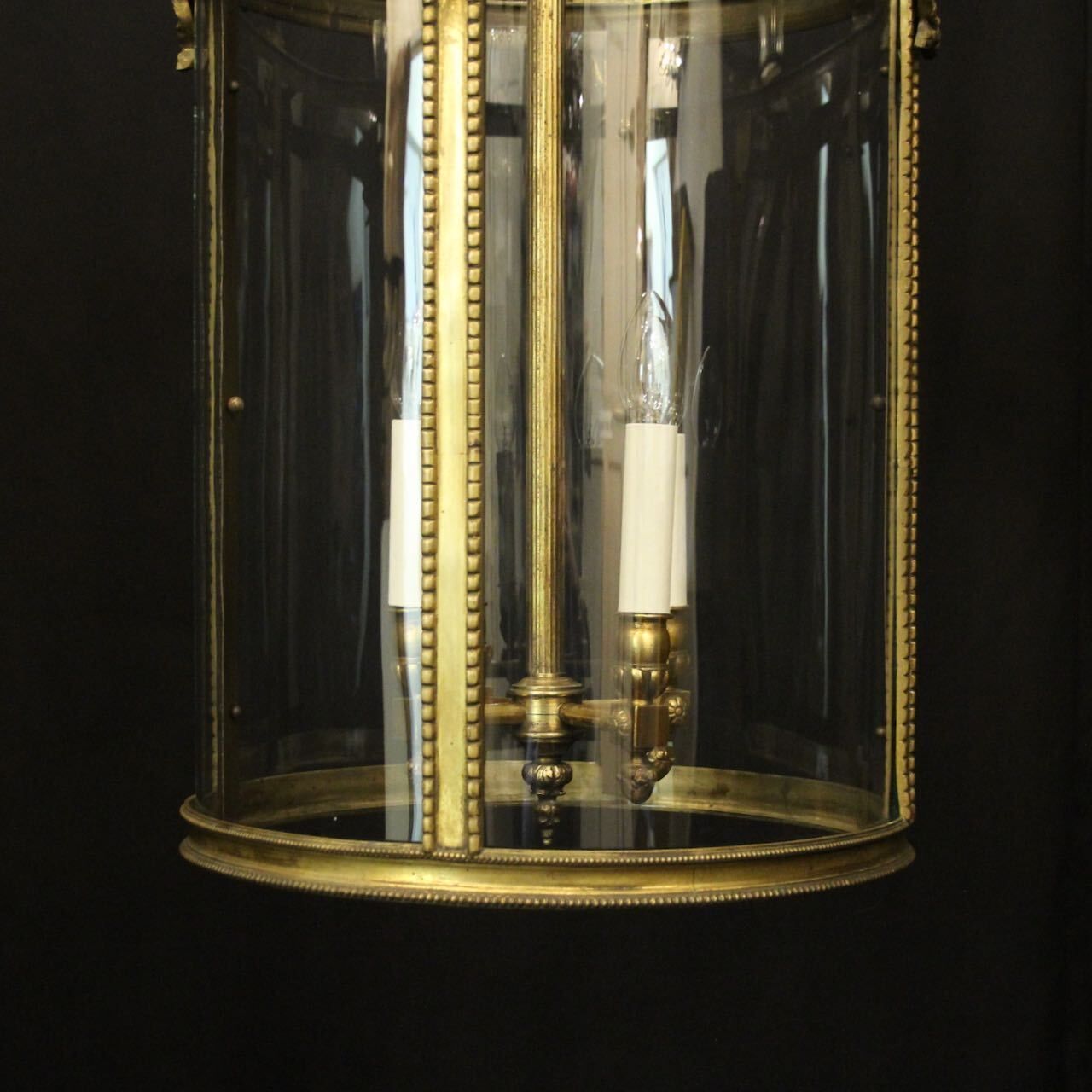 photo furniture French Large Bronze Antique Hall Lantern