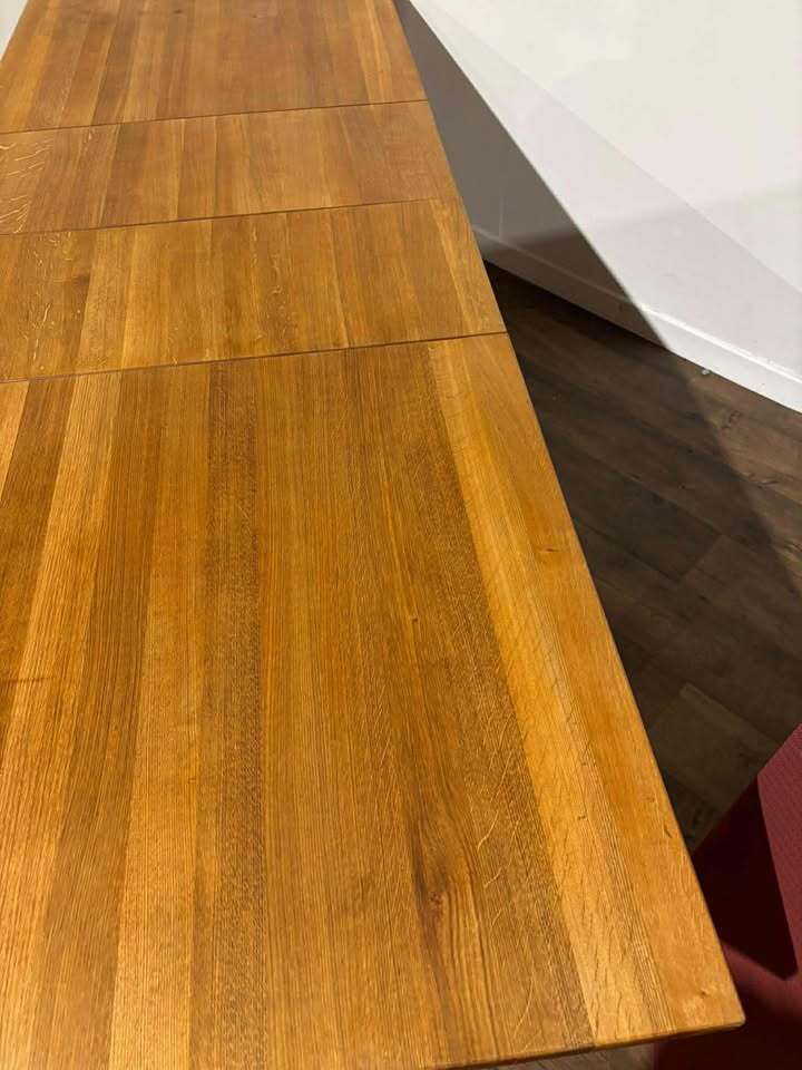photo vinterior Contemporary Solid Oak Extending Dining Table