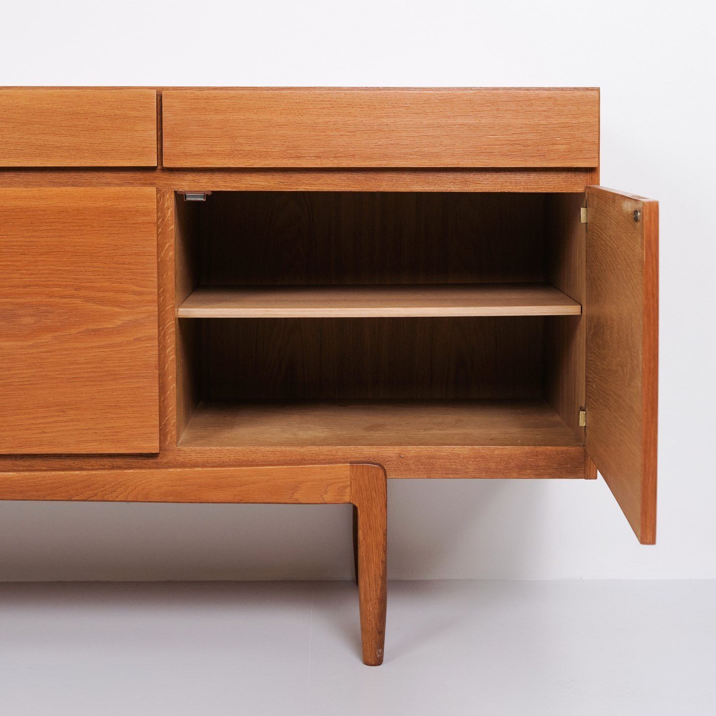 Sideboard   Oak   Ib Kofod Larsen   Model Fa66   Faarup Furniture Factory   1960s photo vintage