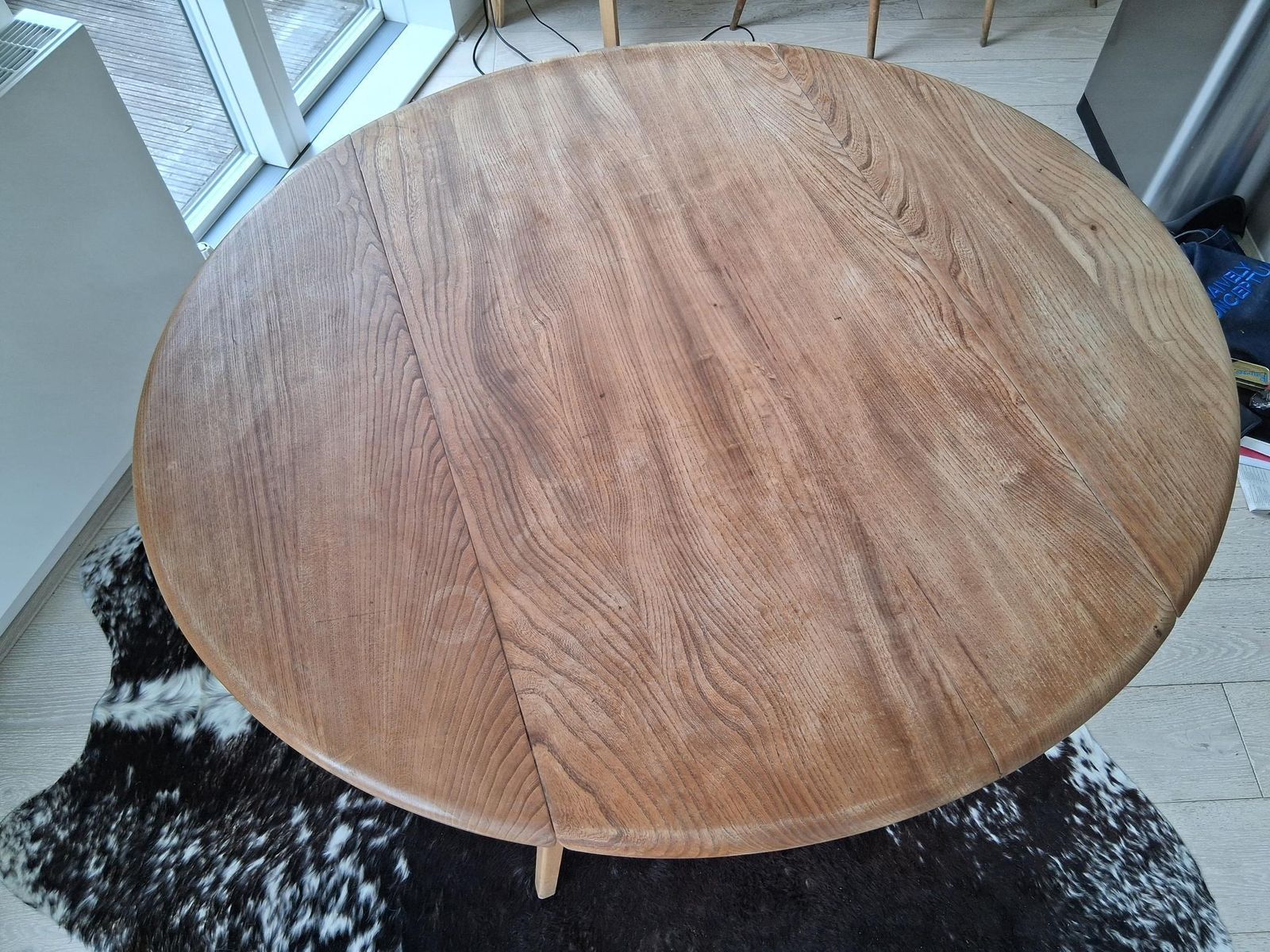Ercol Round Drop Leaf Dining Table photo furniture