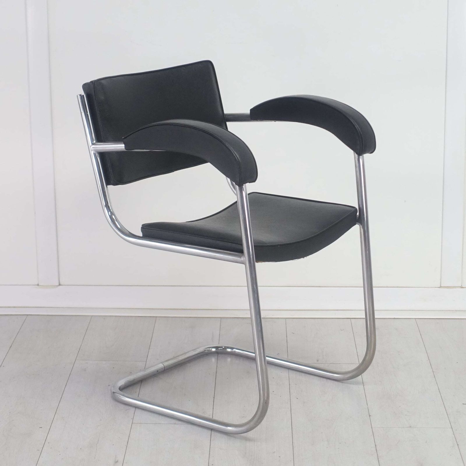475.0 Pair Of Art Deco Arm Chairs By Serge Chermayeff English 1930's photo