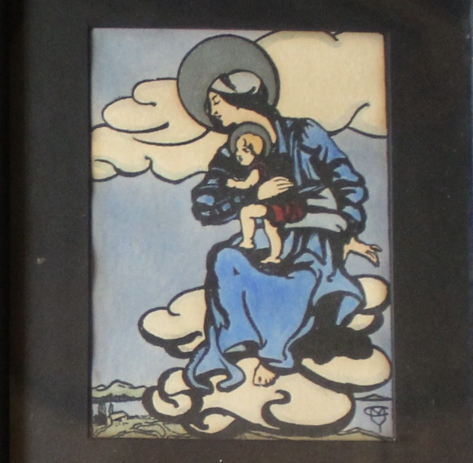 Arts And Crafts Cuala Press Prints M.C Yeats photo Art