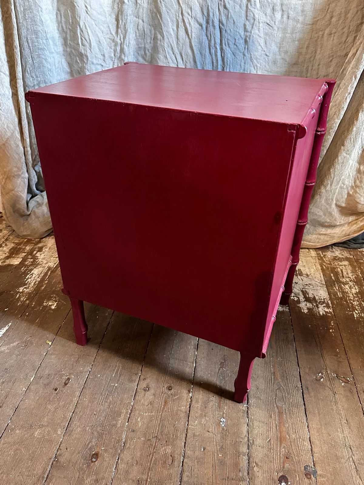Furniture "Made By Muirshin" Faux Bamboo Small Chest Of Drawers photo