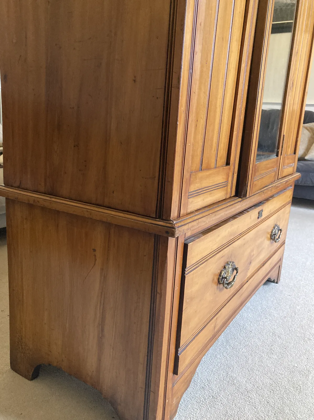 Antique Ornate Wardrobe Early 20th Century photo Furniture