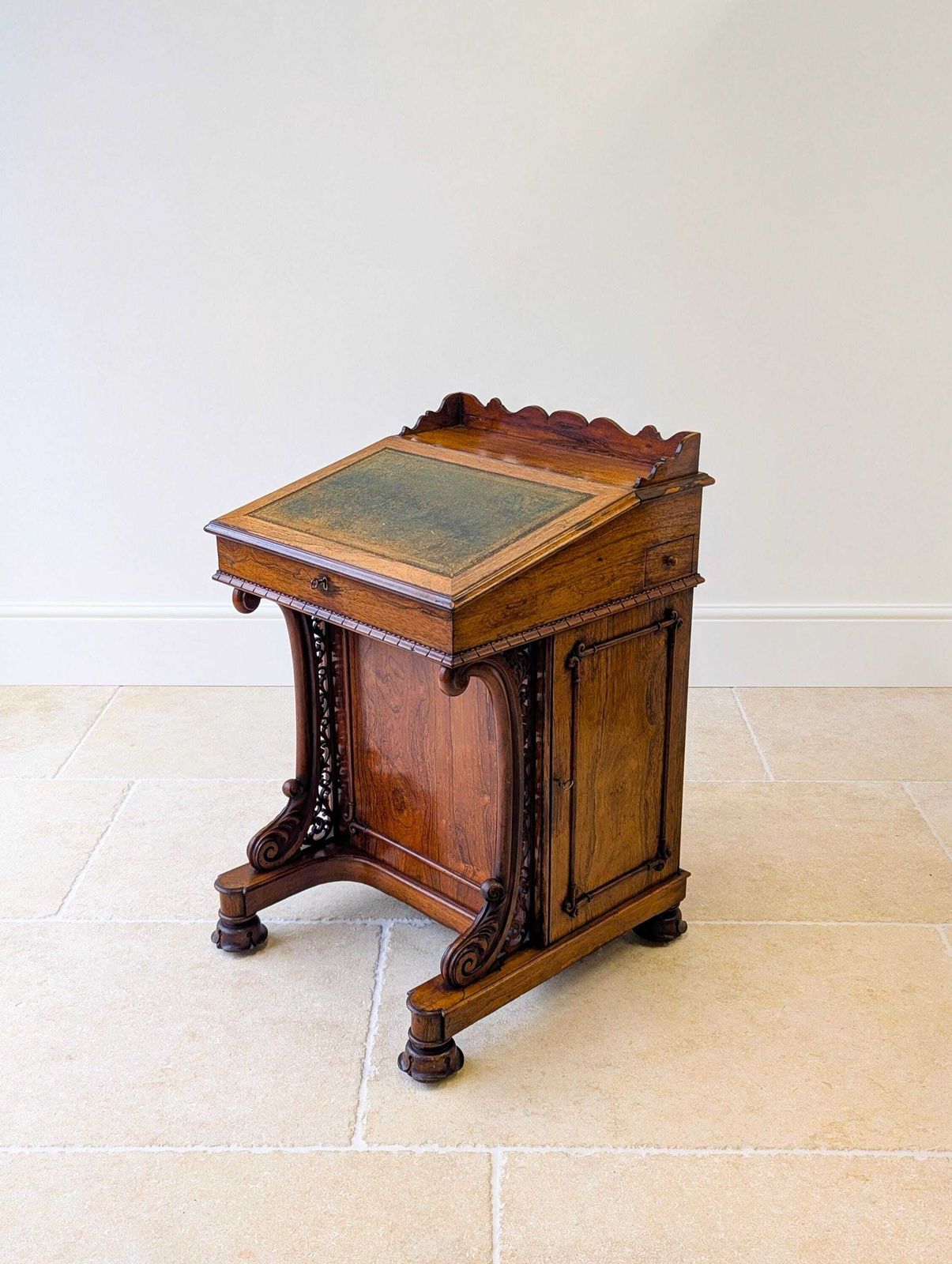 photo buy Antique William IV Rosewood Davenport Desk By W&C Wilkinson C.1835