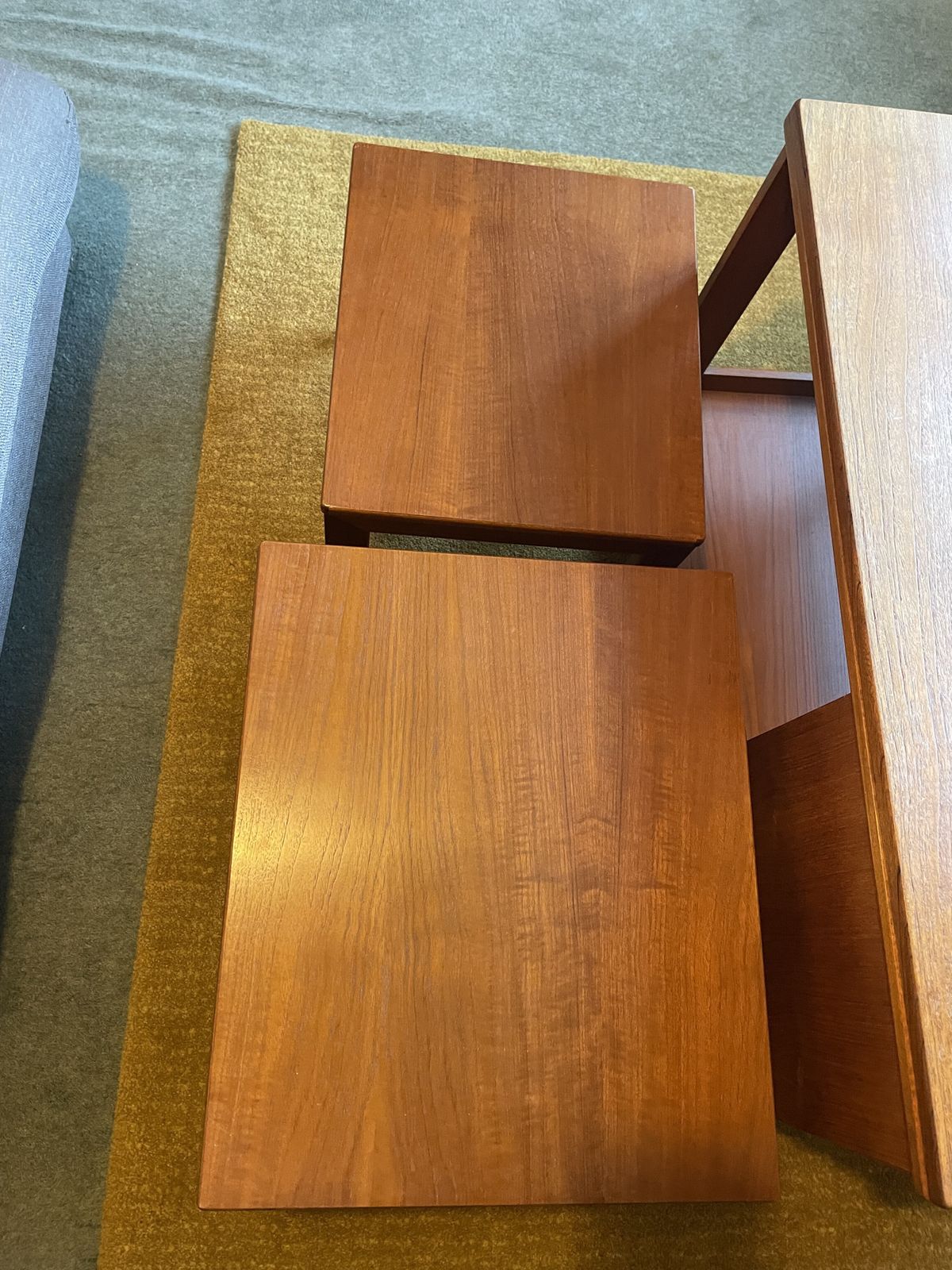 photo furniture Mid Century Teak "Tristor" Metamorphic Coffee Table By A.H. McIntosh