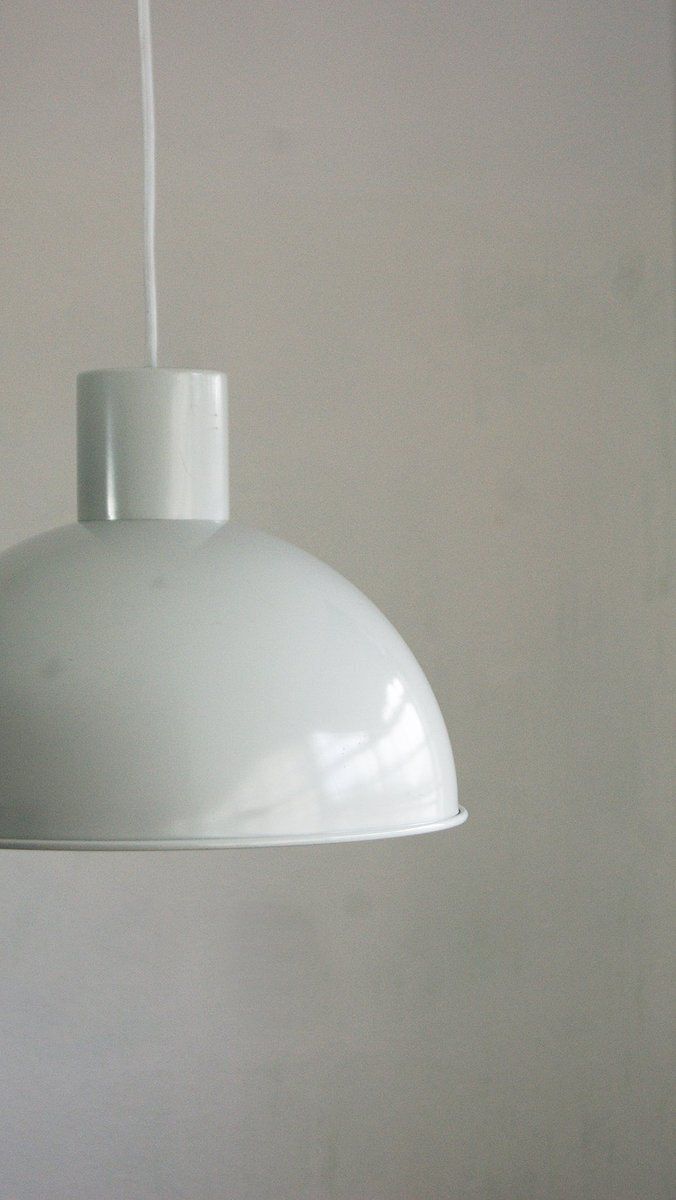 Mid Century Modern Bunker Pendant Light By Jo Hammerborg For Mørup, 1960s photo furniture