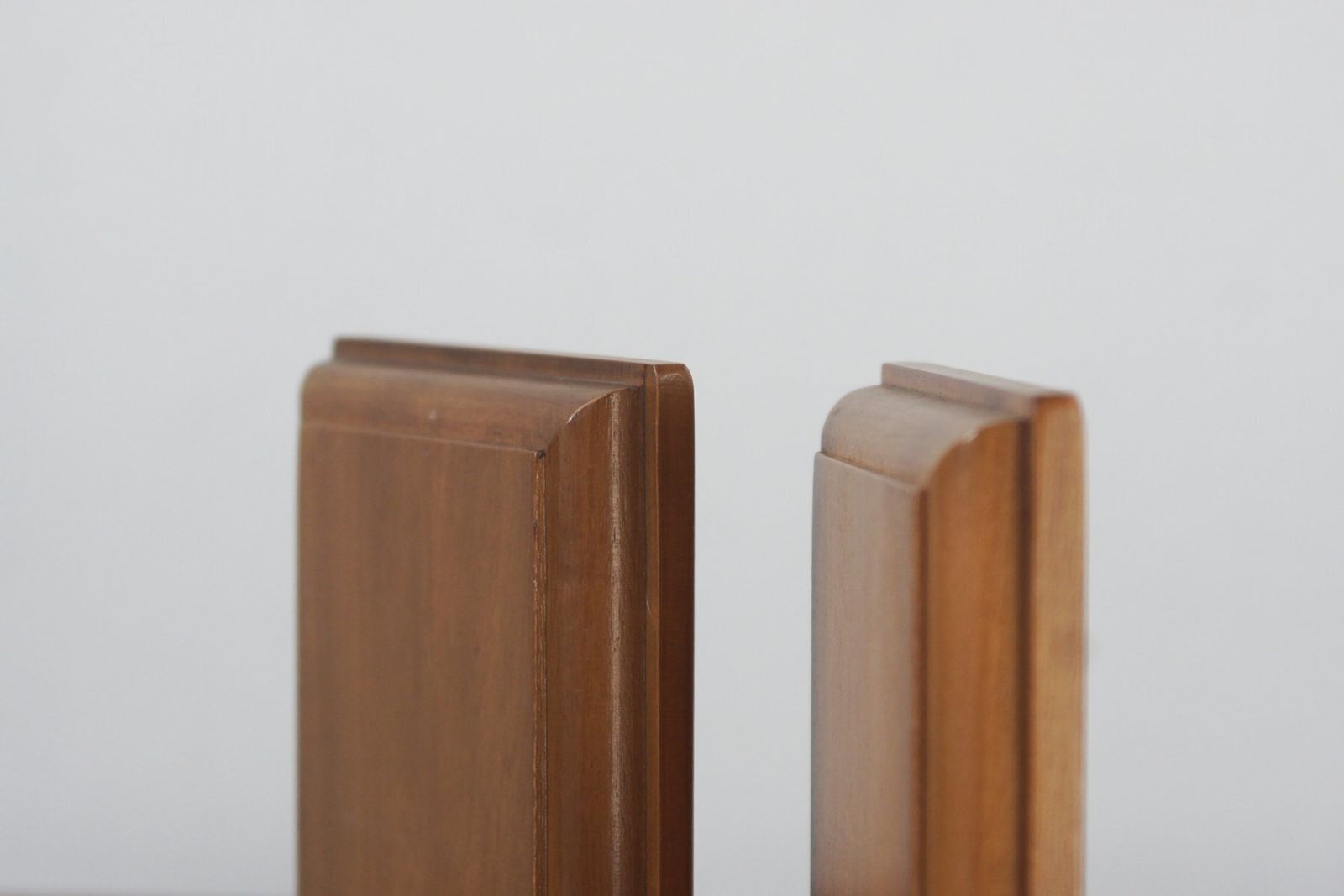 Mid Century Modern Wooden Bookends, 1960s, Set Of 2 photo for sale
