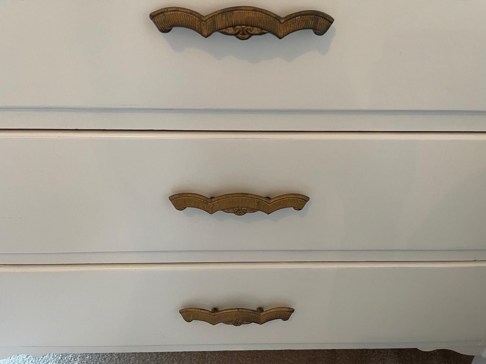 Art Deco Chest Of Drawers With Vanity Mirror photo vinterior