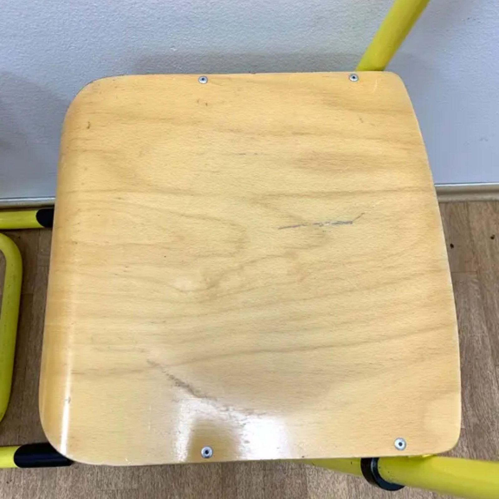 Retro Chairs, Metal & Veneer, 1980s (Set Of 2) photo buy