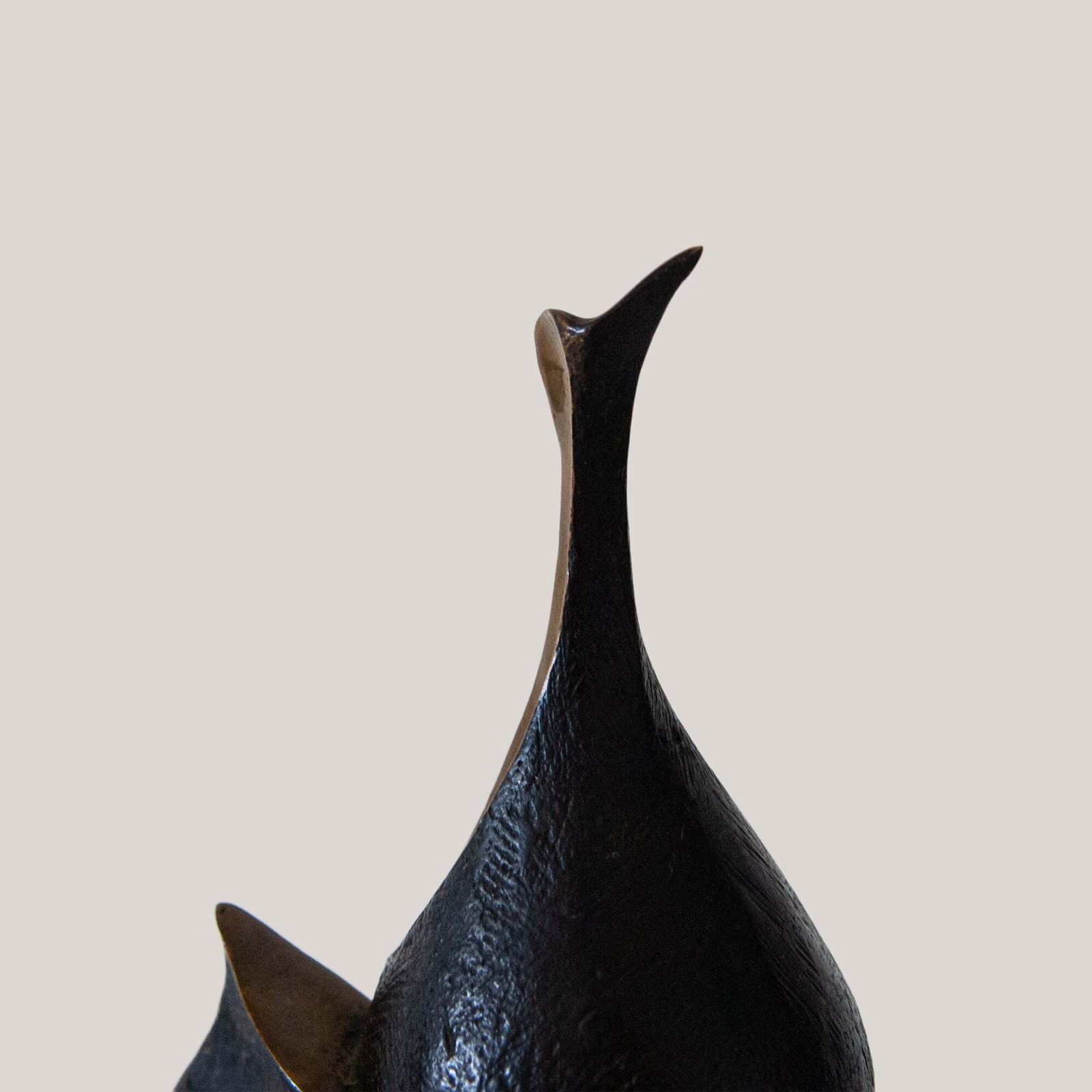 Abstracte Bronzen Sculptuur – Volgeling Van Barbara Hepworth photo Kunst