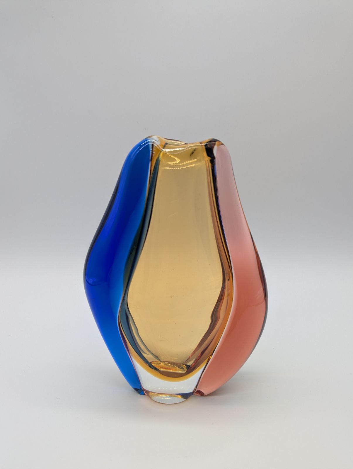 Romana Vase By Hana Machovská For Mstisov / Moser — Small, 1961 photo vinterior