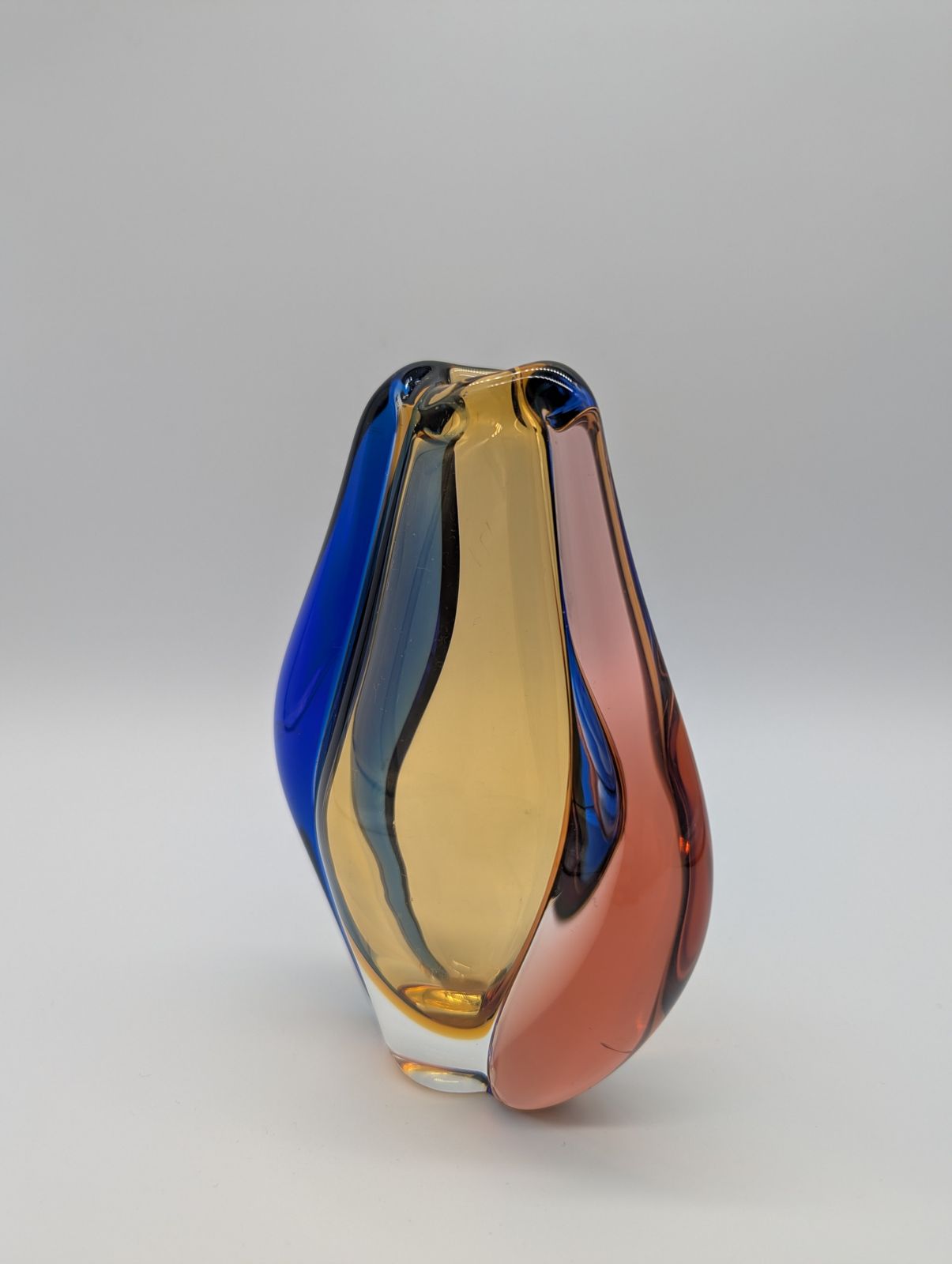 Romana Vase By Hana Machovská For Mstisov / Moser — Small, 1961 photo vintage