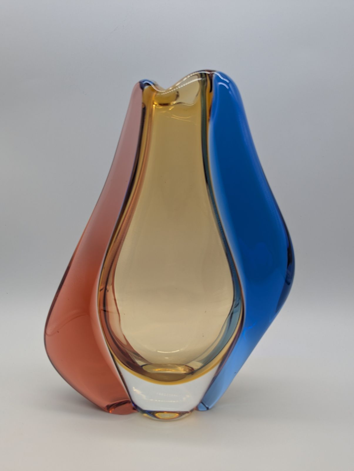 Large Romana Vase By Hana Machovská, Mstisov Glassworks, 1960s photo furniture
