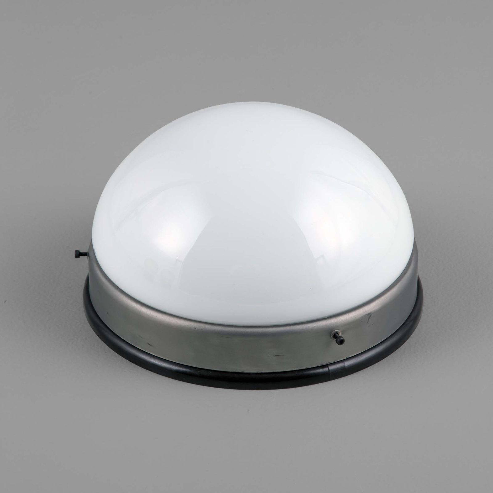 Small Round Surface Mount Opaline Light   22cm photo Lighting