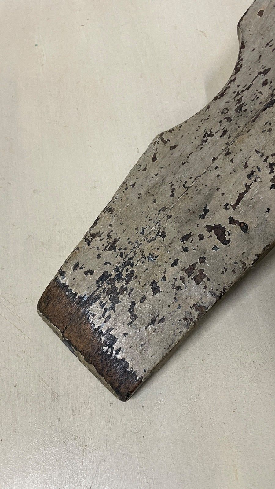 Antique Victorian Country House Boot Jack Puller  Painted Patina Welly Folk Art photo buy