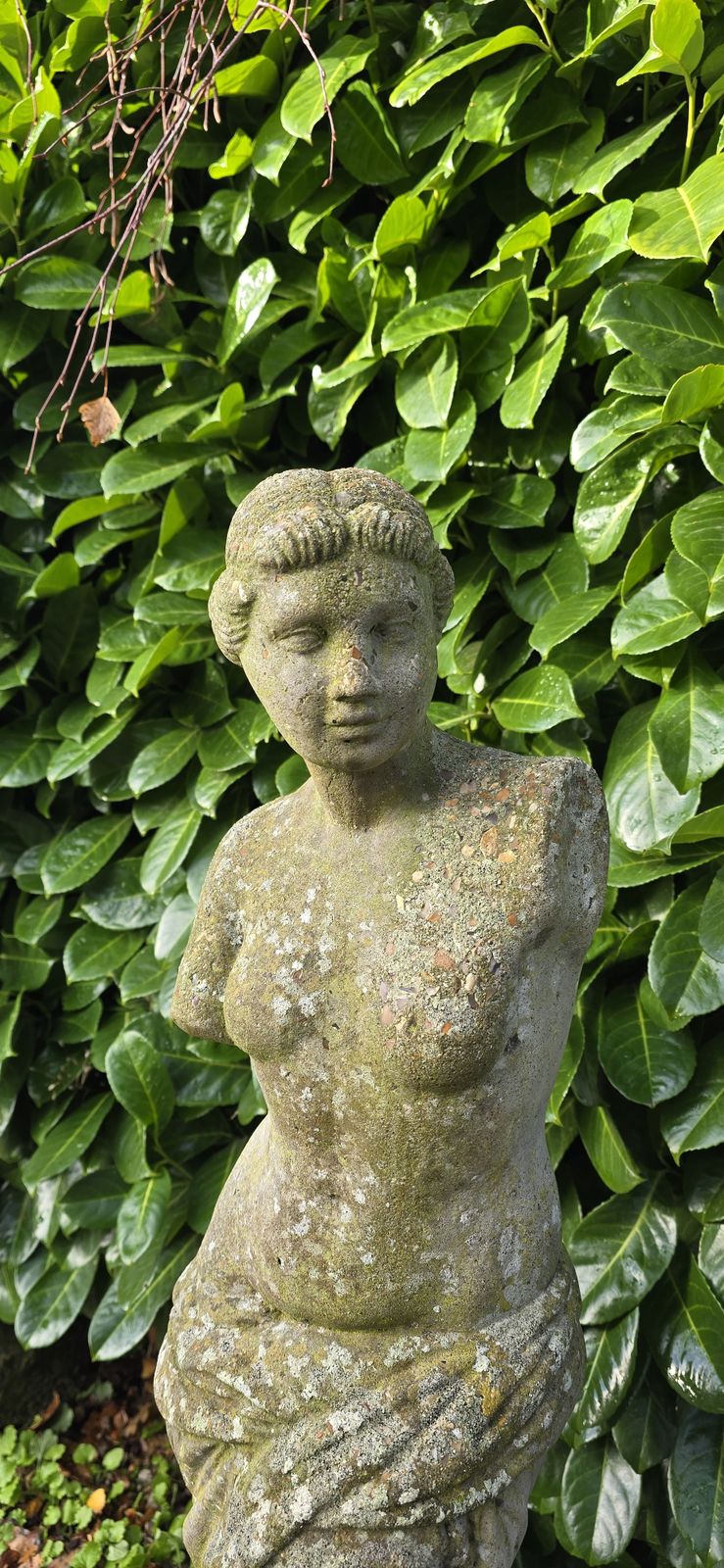 Greek Goddess Venus De Milo Stone Statue photo Garden Decor