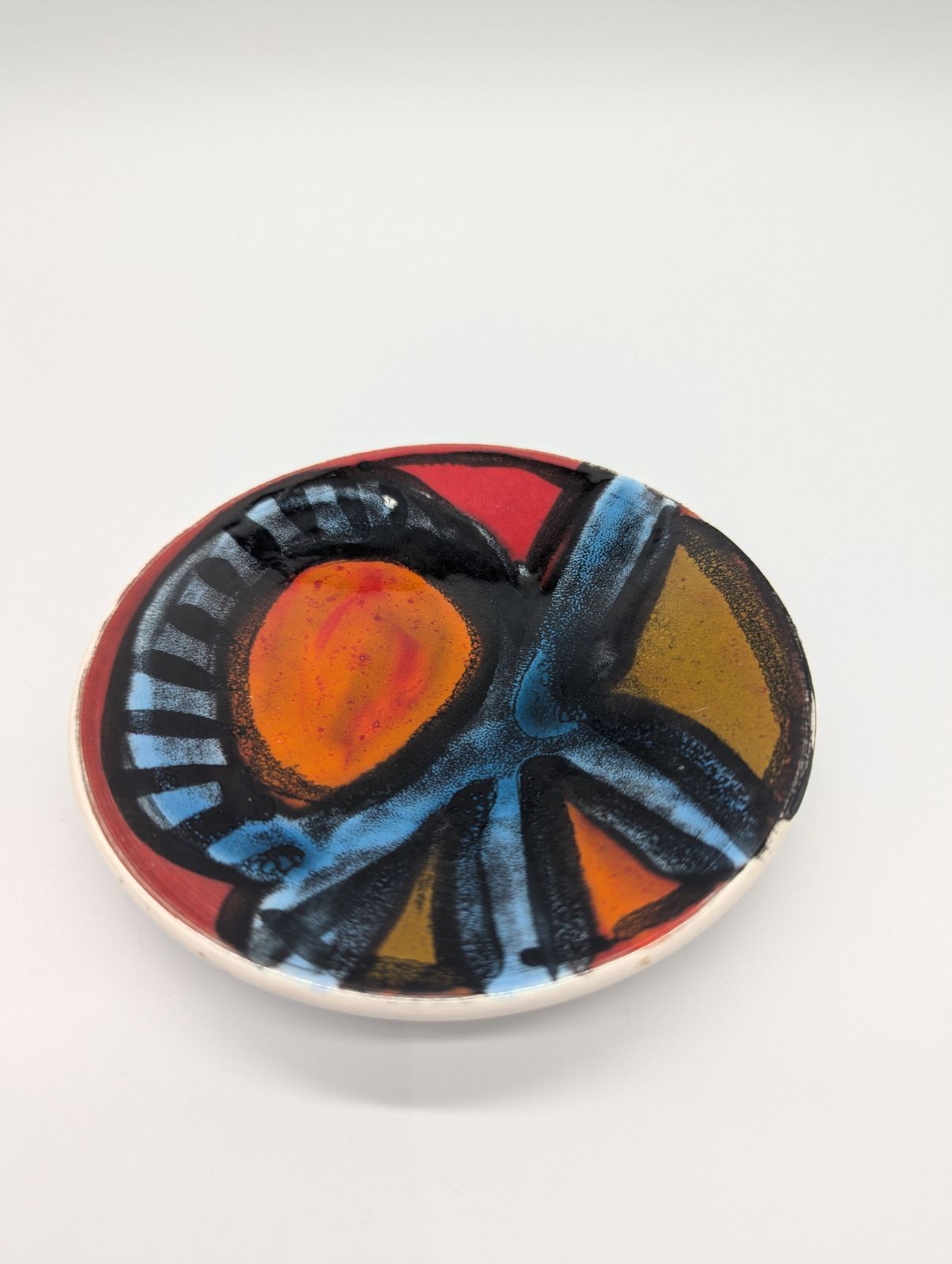 Set Of 5 Poole Pottery ‘Delphis’ Pin Dishes – Shape 49 – 1960s – From A Single Collection photo buy