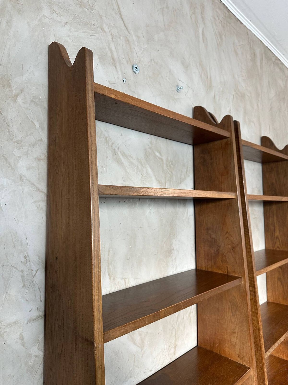 Pair Of Oak Shelves, 1950s, Modernist photo buy
