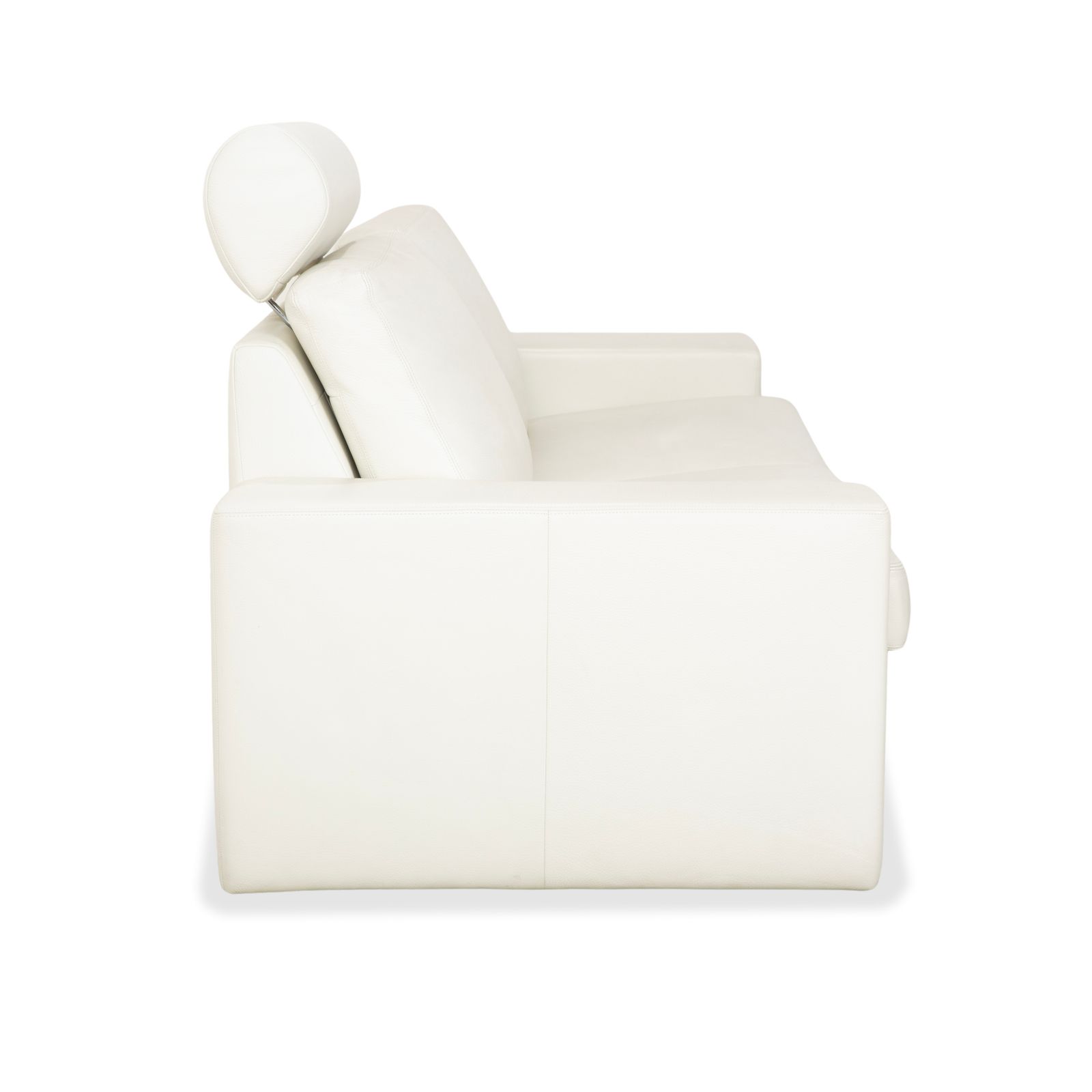photo furniture Canapé 2 places Erpo CL 100 en cuir blanc crème