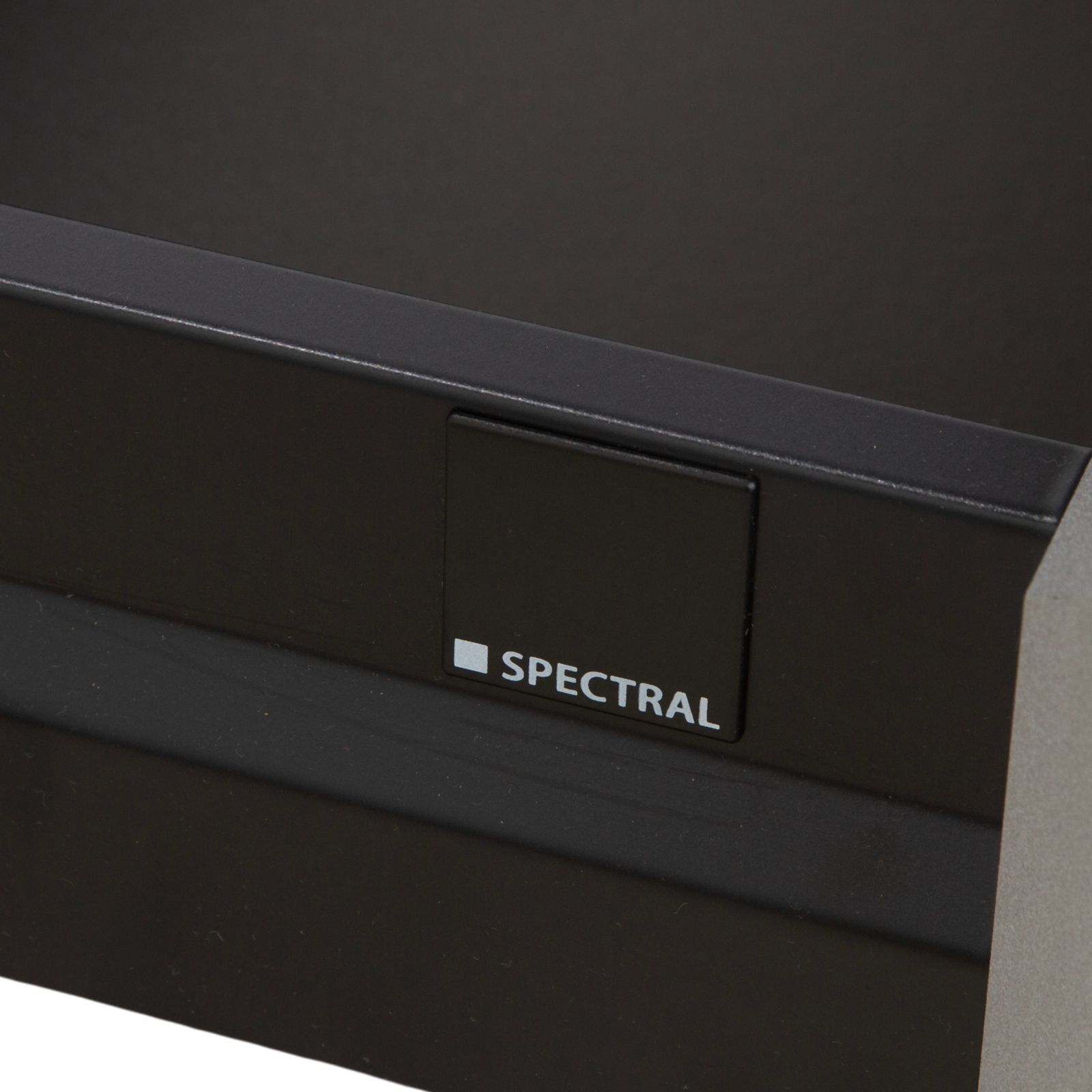 photo for sale Buffet Spectral en verre noir avec système de sonorisation intégré