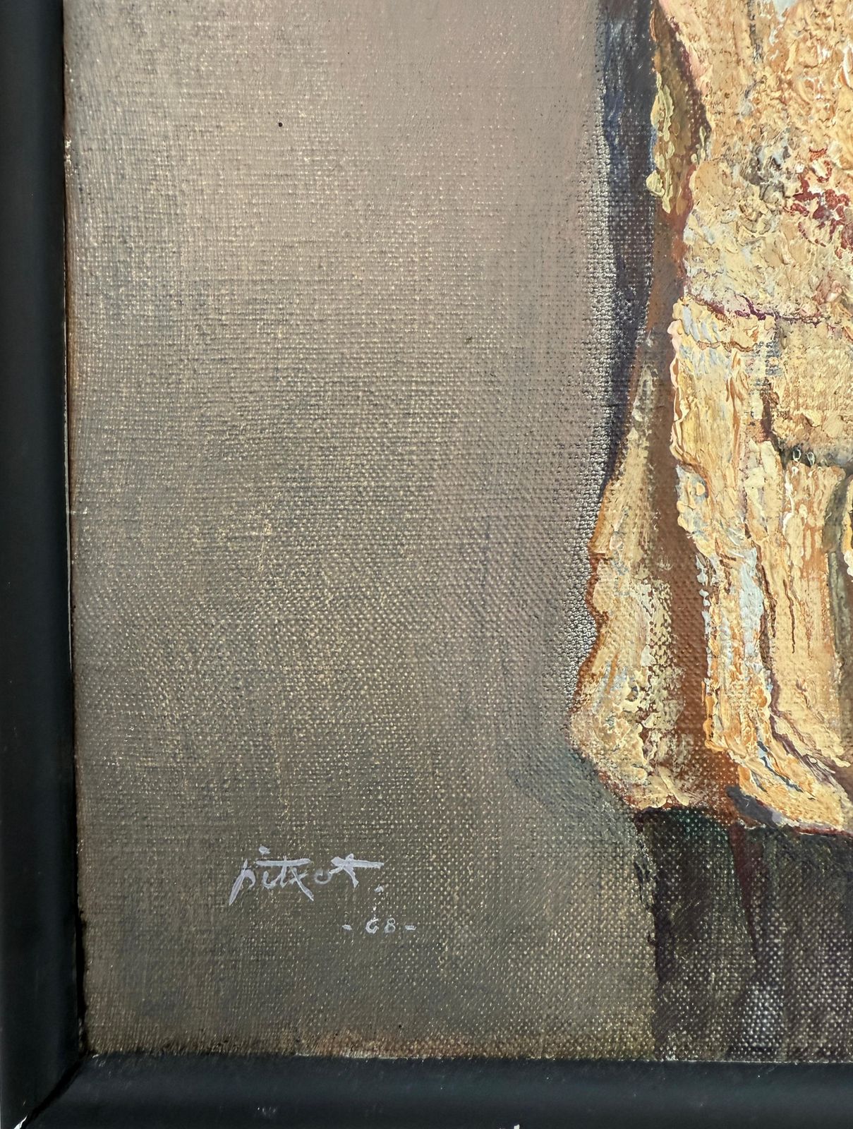Antoni Pitxot The Stone Lovers Oil On Canvas Painting Surrealism 1968 photo furniture