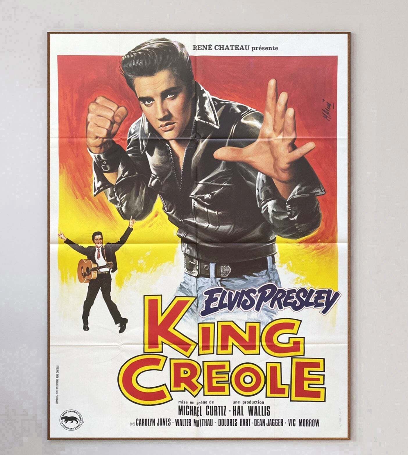 King Creole (French)original Vintage Poster photo 379.0