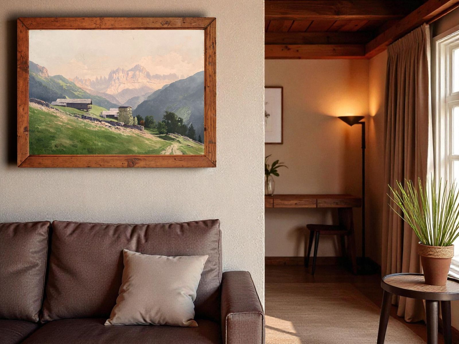 photo for sale View Of The Catinaccio – Rosengarten, Fritz Rotter