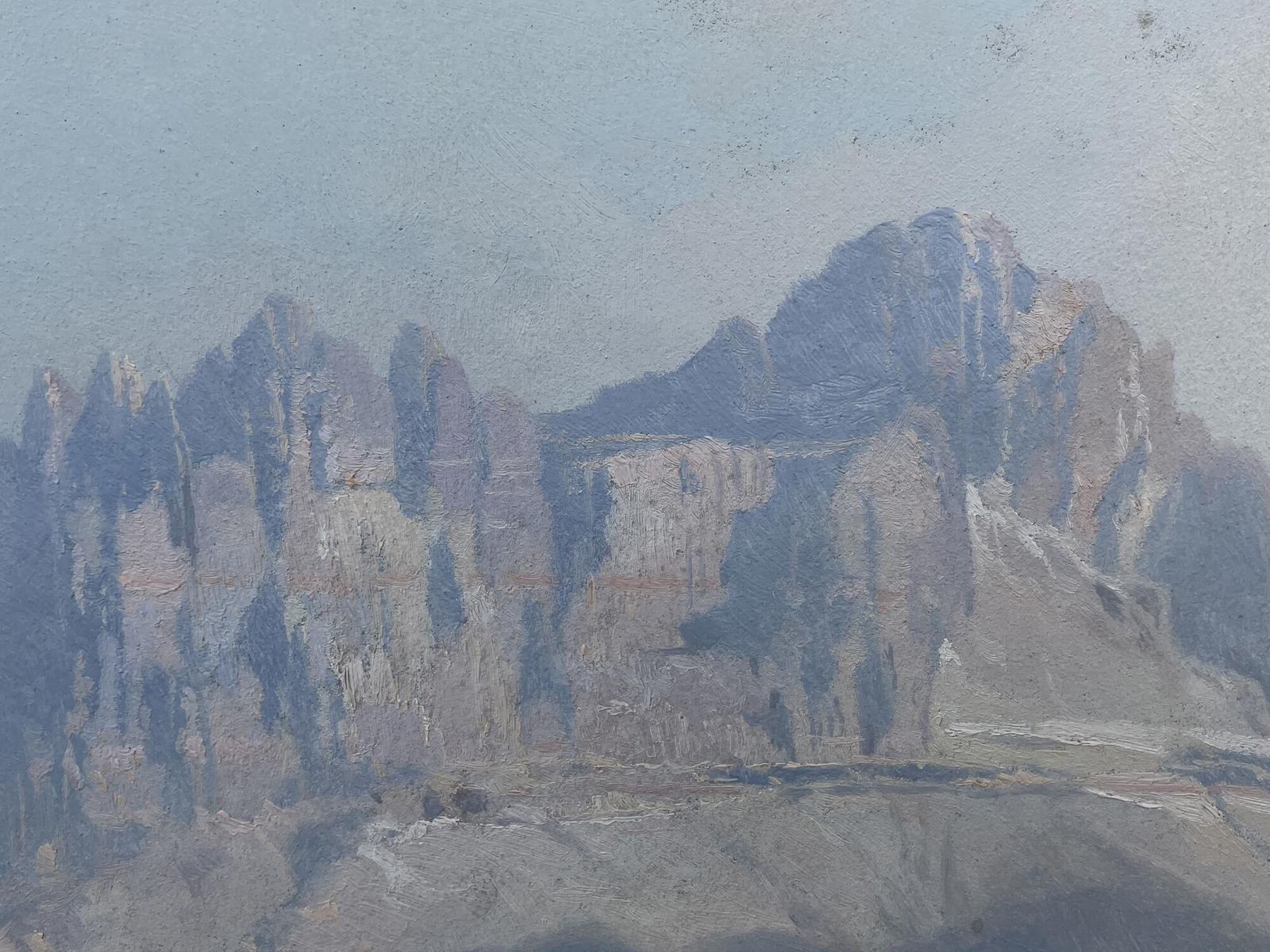 Art View Of The Catinaccio – Rosengarten, Fritz Rotter photo