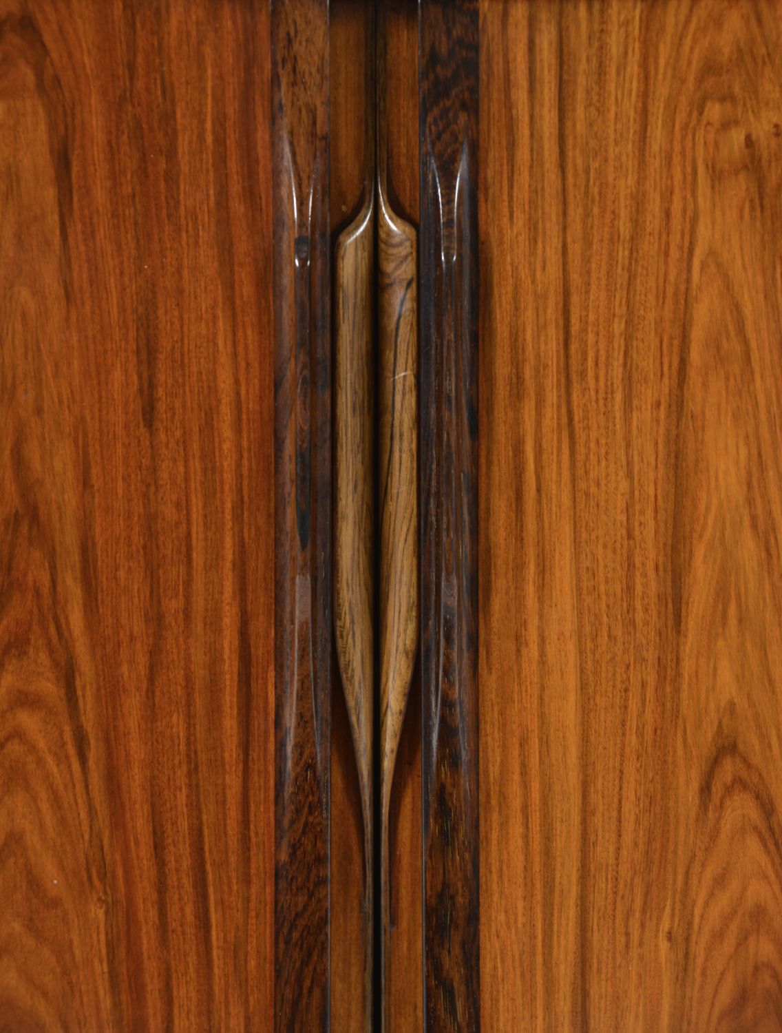 photo vinterior 1960s Danish Rosewood Birch Sideboard Gunni Omann Axel Christensen Odder Aco Mobler