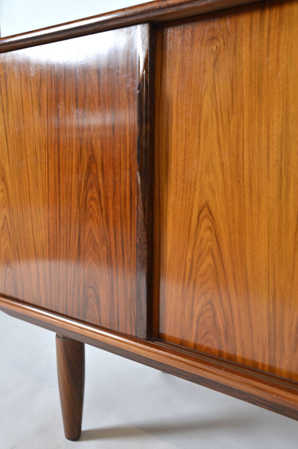 Furniture 1960s Danish Rosewood Birch Sideboard Gunni Omann Axel Christensen Odder Aco Mobler photo