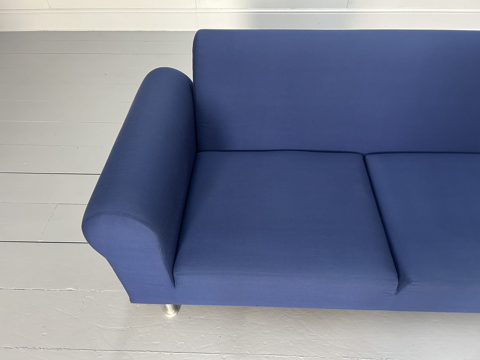 Vitra "Morrison" Sofa In Blue Canvas photo buy