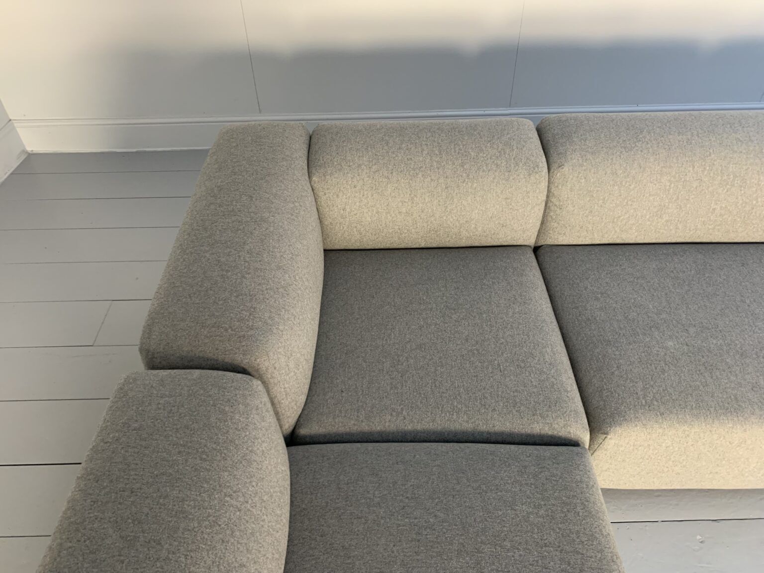 Vitra “Place” L Shape Sofa – In “Cosy” Grey Wool photo buy